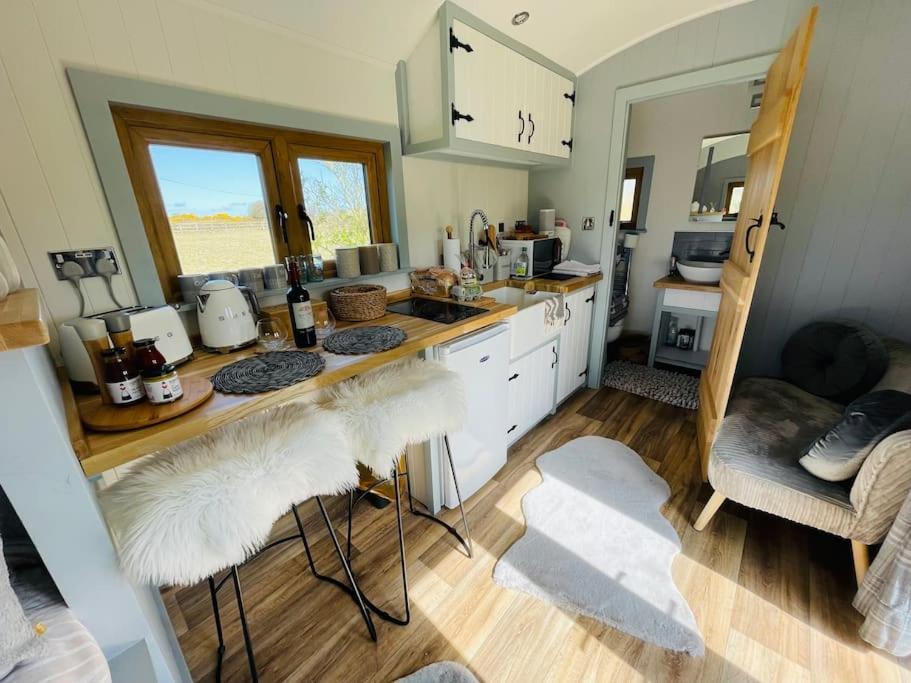 The Hut@Trefechan Wen - Coastal Coziness! Goodwick Eksteriør bilde